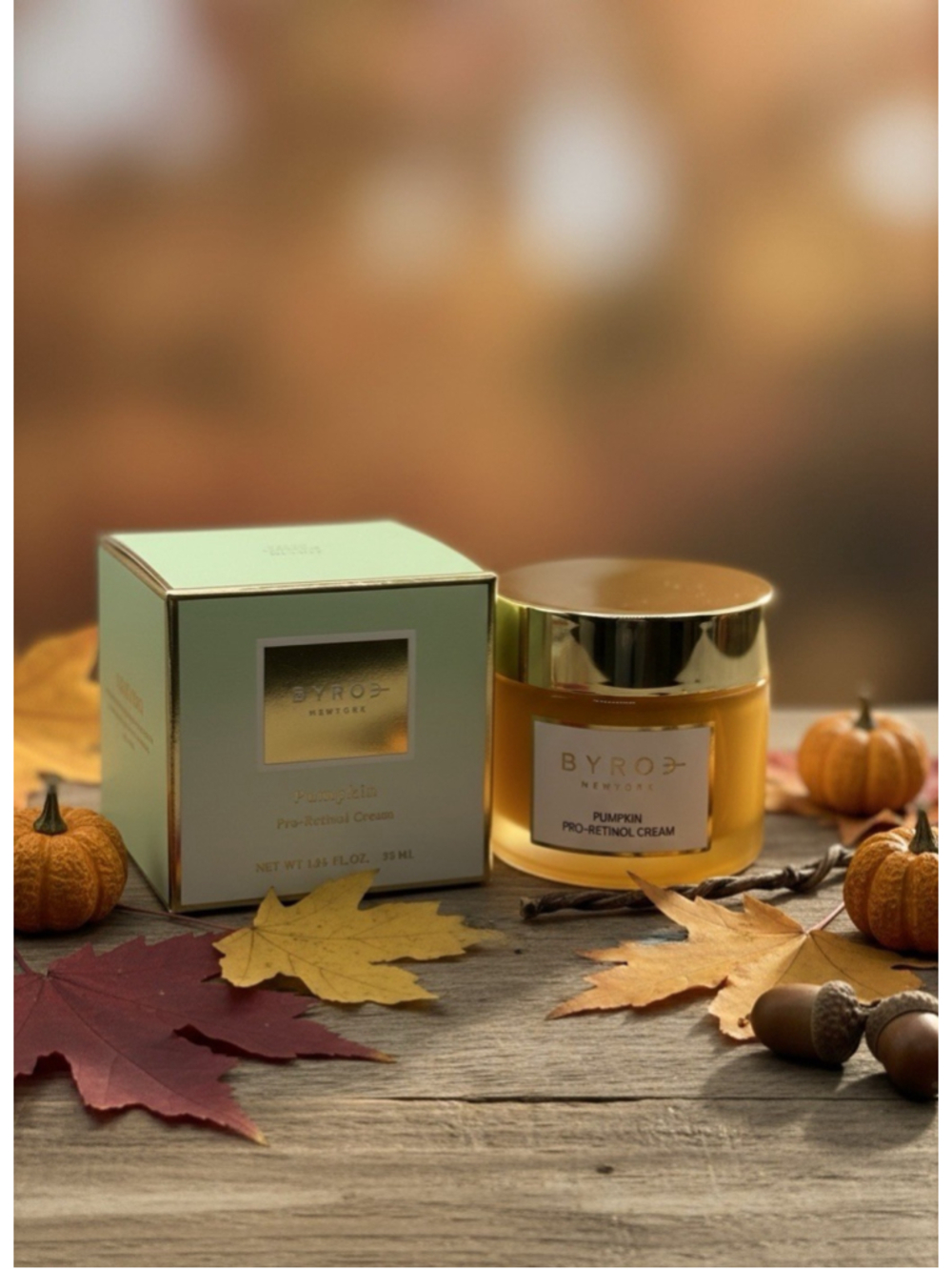 BYROE • Pumpkin Pro-Retinol Cream 1.69 fl oz • NIB